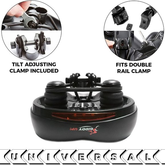 New Giddy Up Bike Seat black with Tail light - Picture 5 of 7